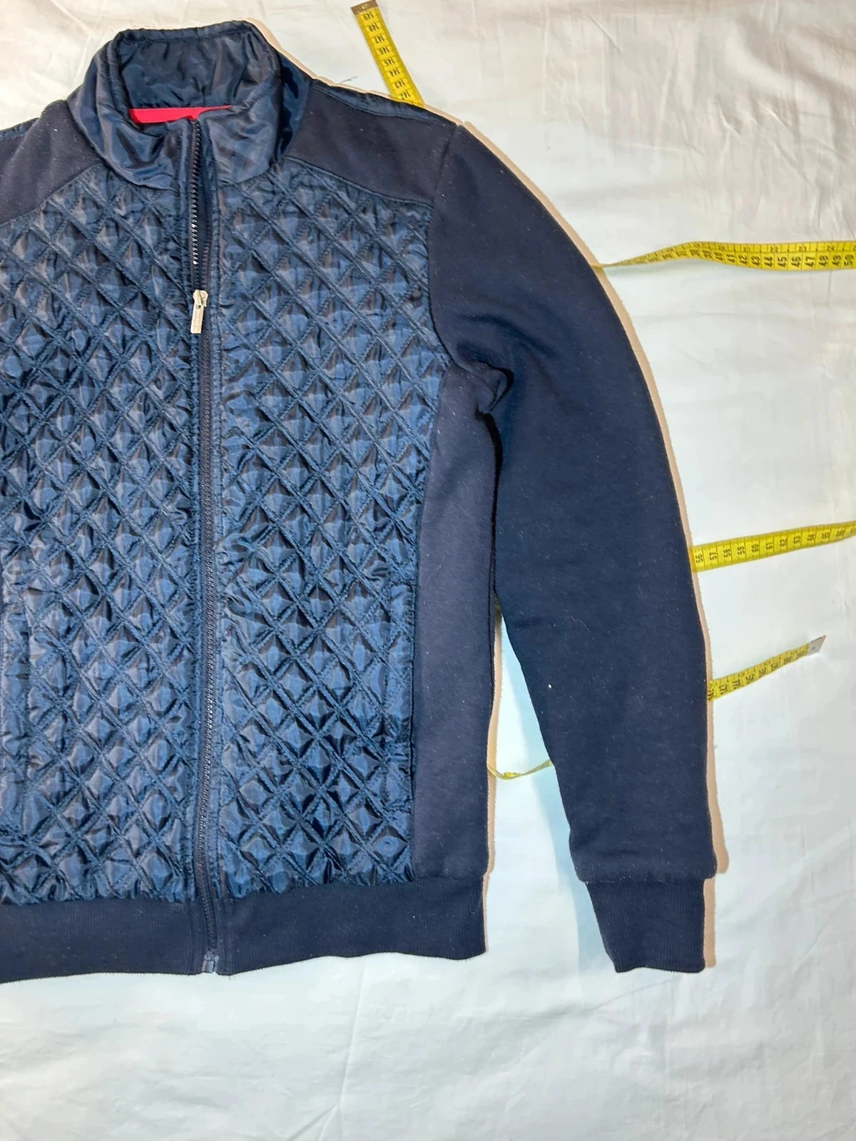 Blauw marine gewatteerd vest Devred – photo 3